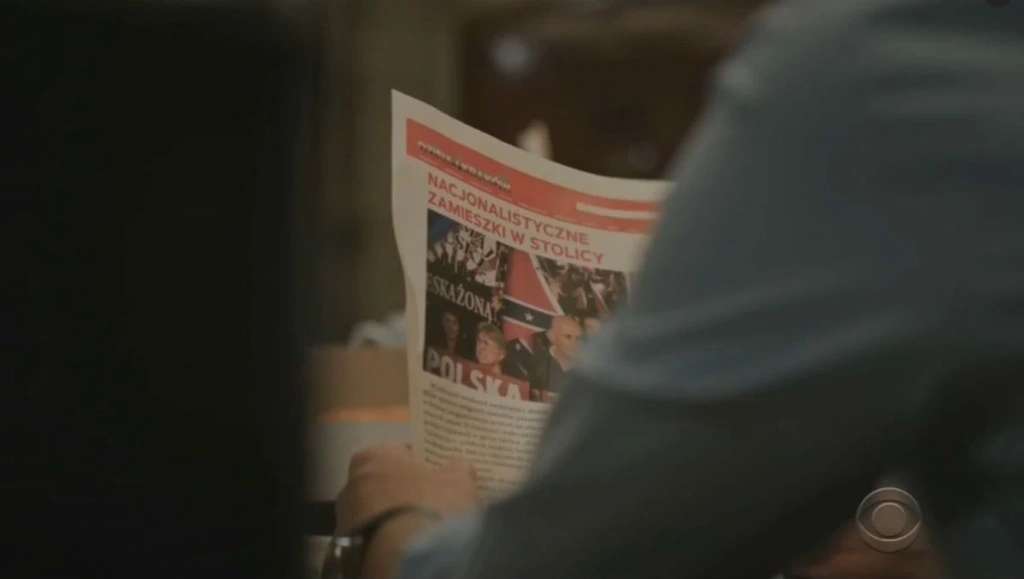 Polska gazeta w serialu Madam Secretary