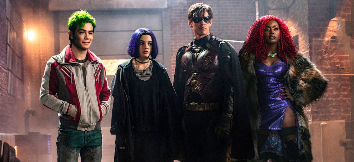 titans tytani dc serial netflix