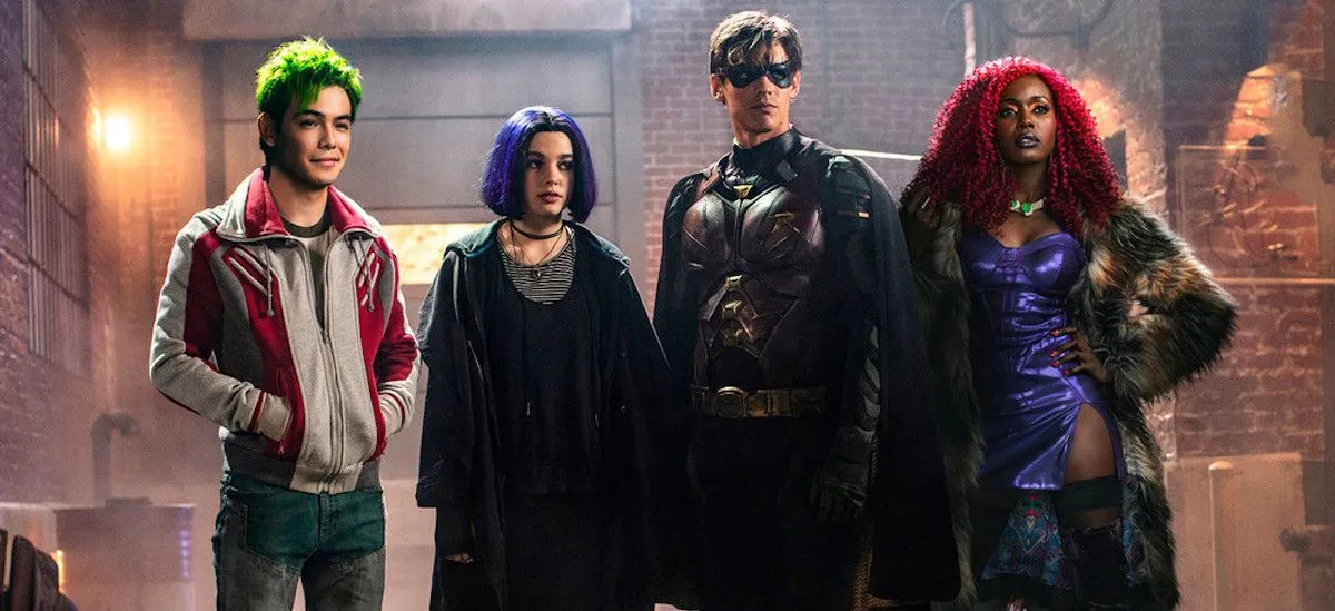 titans tytani dc serial netflix