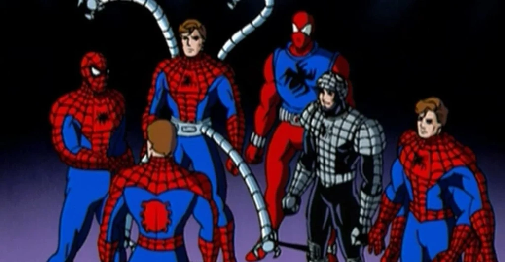 animated spider man