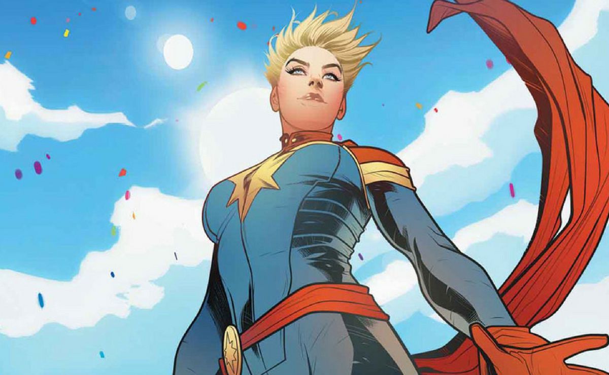 kapitan marvel komiks carol danvers kto to