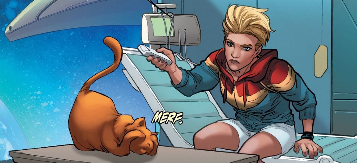 kapitan marvel flerken