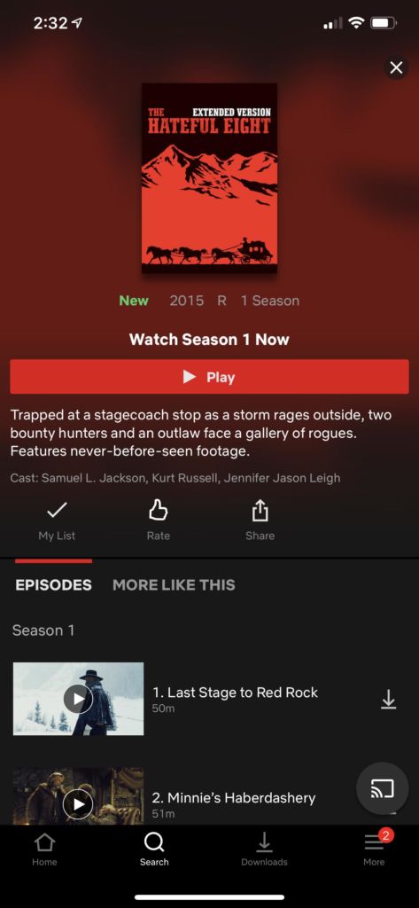 nienawistna osemka seria netflix 