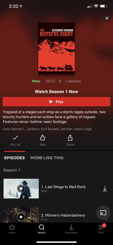 nienawistna osemka seria netflix