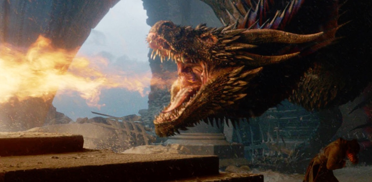 Drogon w sali tronowej, Gra o tron class="wp-image-287543"
