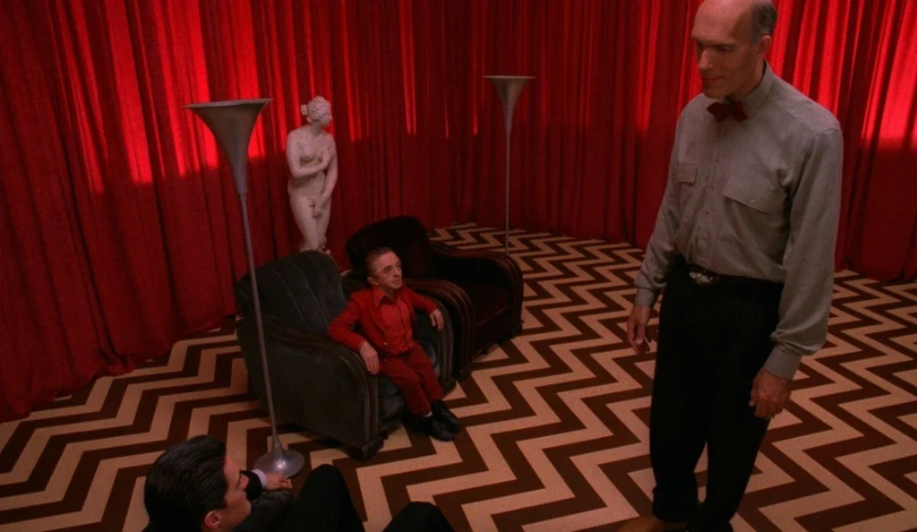 Kadr z serialu Twin Peaks