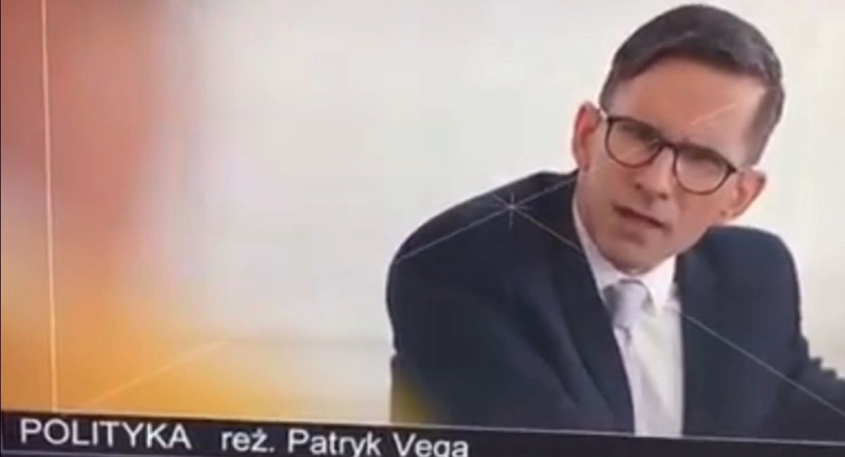 Marcin Bosak jako Mateusz Morawiecki w filmie Polityka Patryka Vegi
