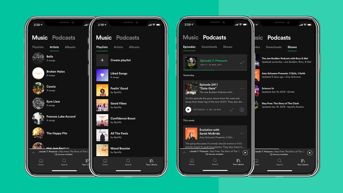 Spotify - aplikacja na telefon