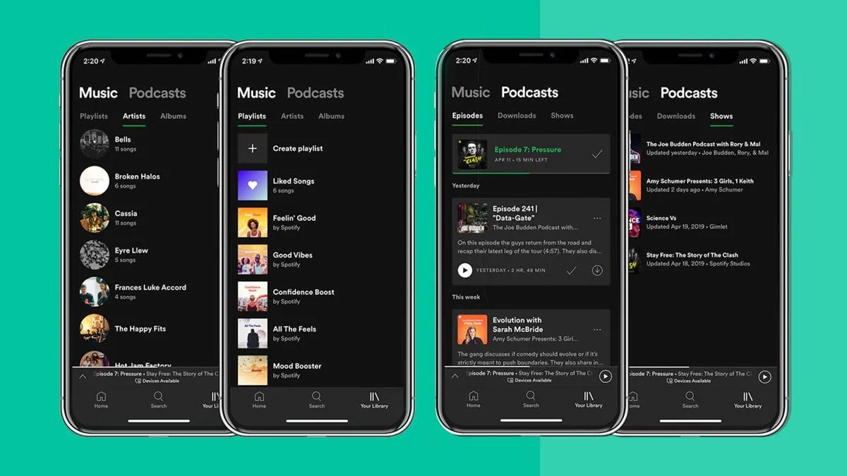 Spotify - aplikacja na telefon