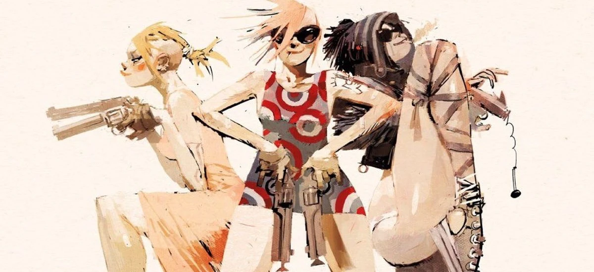 Tank Girl - kadr z komiksu