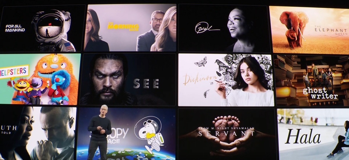 apple tv plus cena