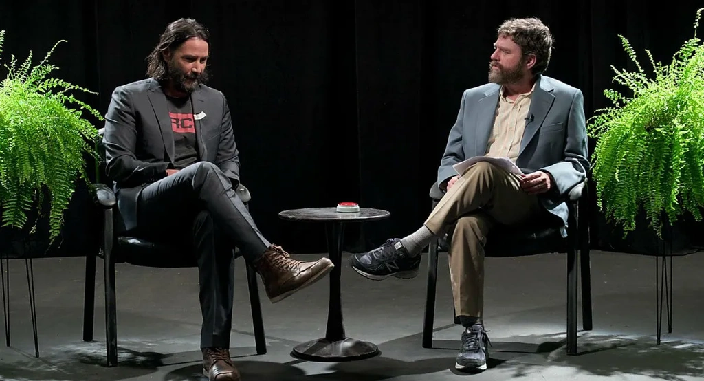 keanu reeves Between two ferns film netflix 