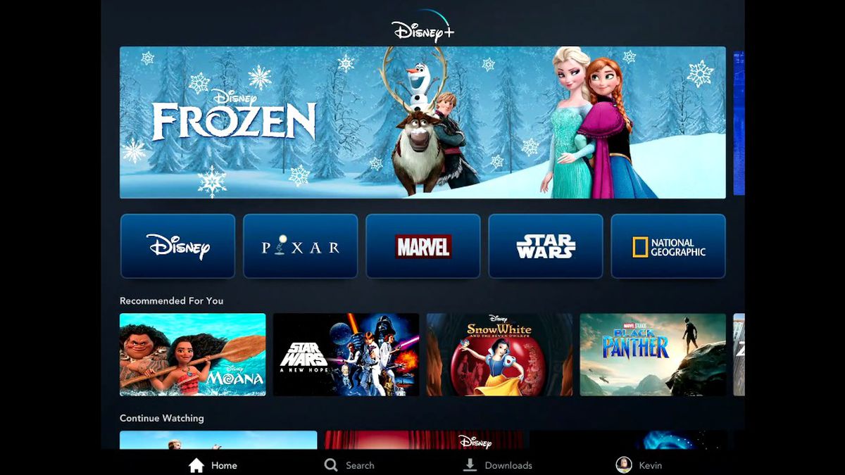 Disney Plus z trybem offline