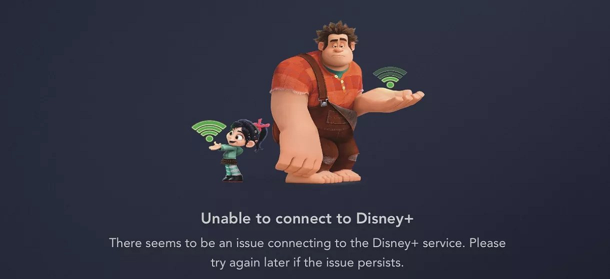 disney plus awaria