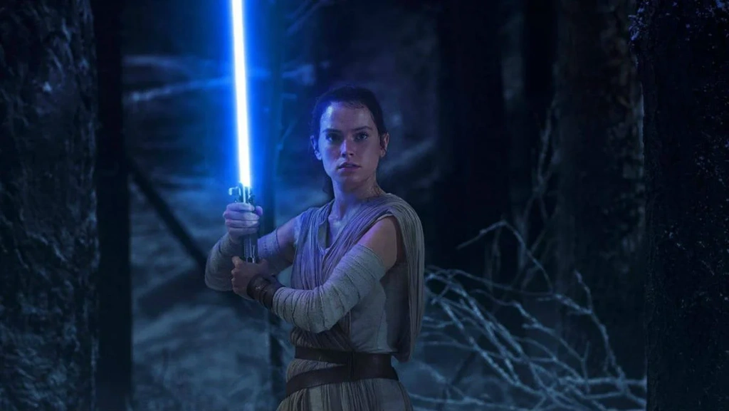 rey trening star wars