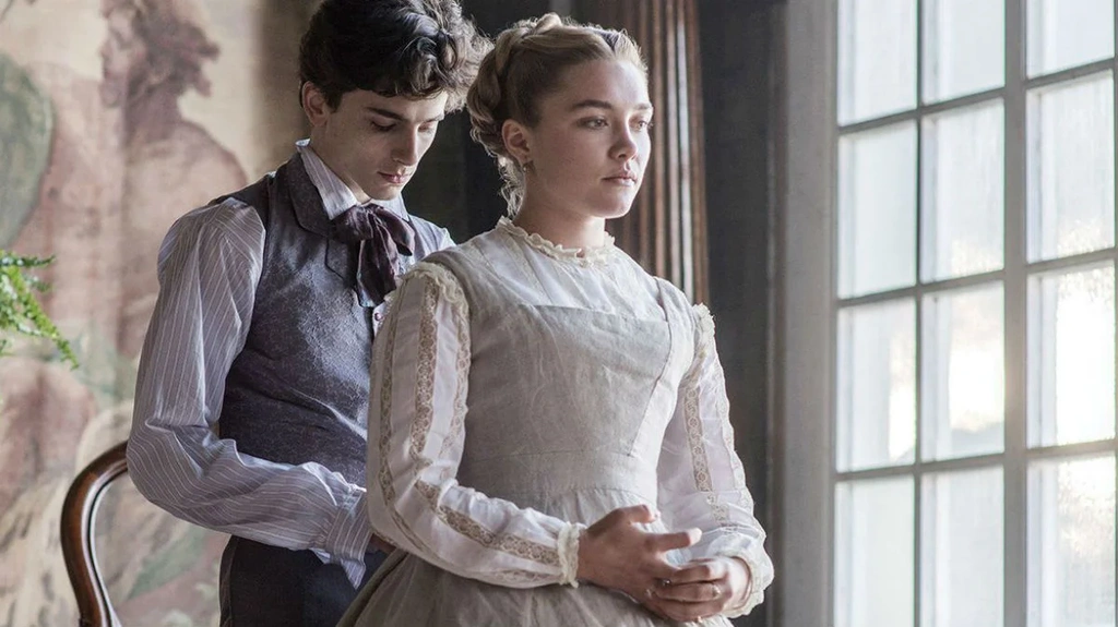 Florence Pugh w filmie Małe kobietki 