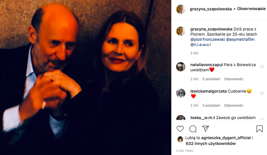 szapolowska fronczewski instagram 