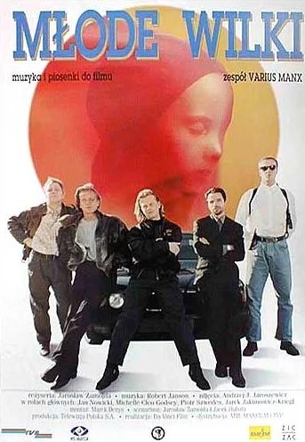 Plakat do filmu Młode Wilki 