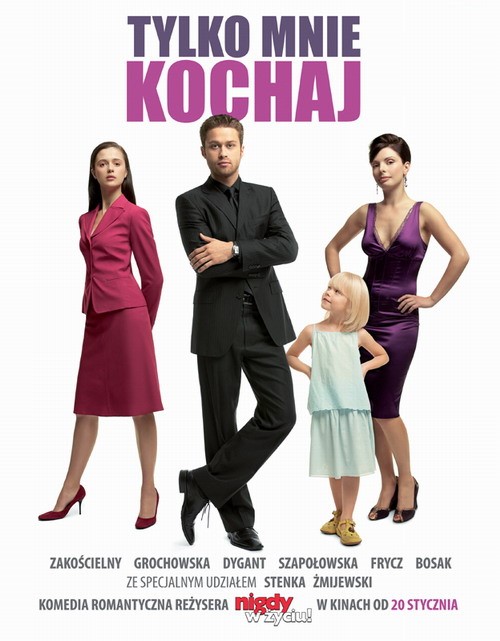Plakat do filmu Tylko mnie kochaj 