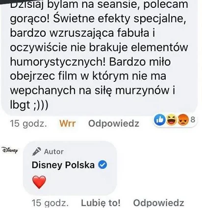 Wpis na Facebooku Disneya dot. filmu Mulan class="wp-image-444295"