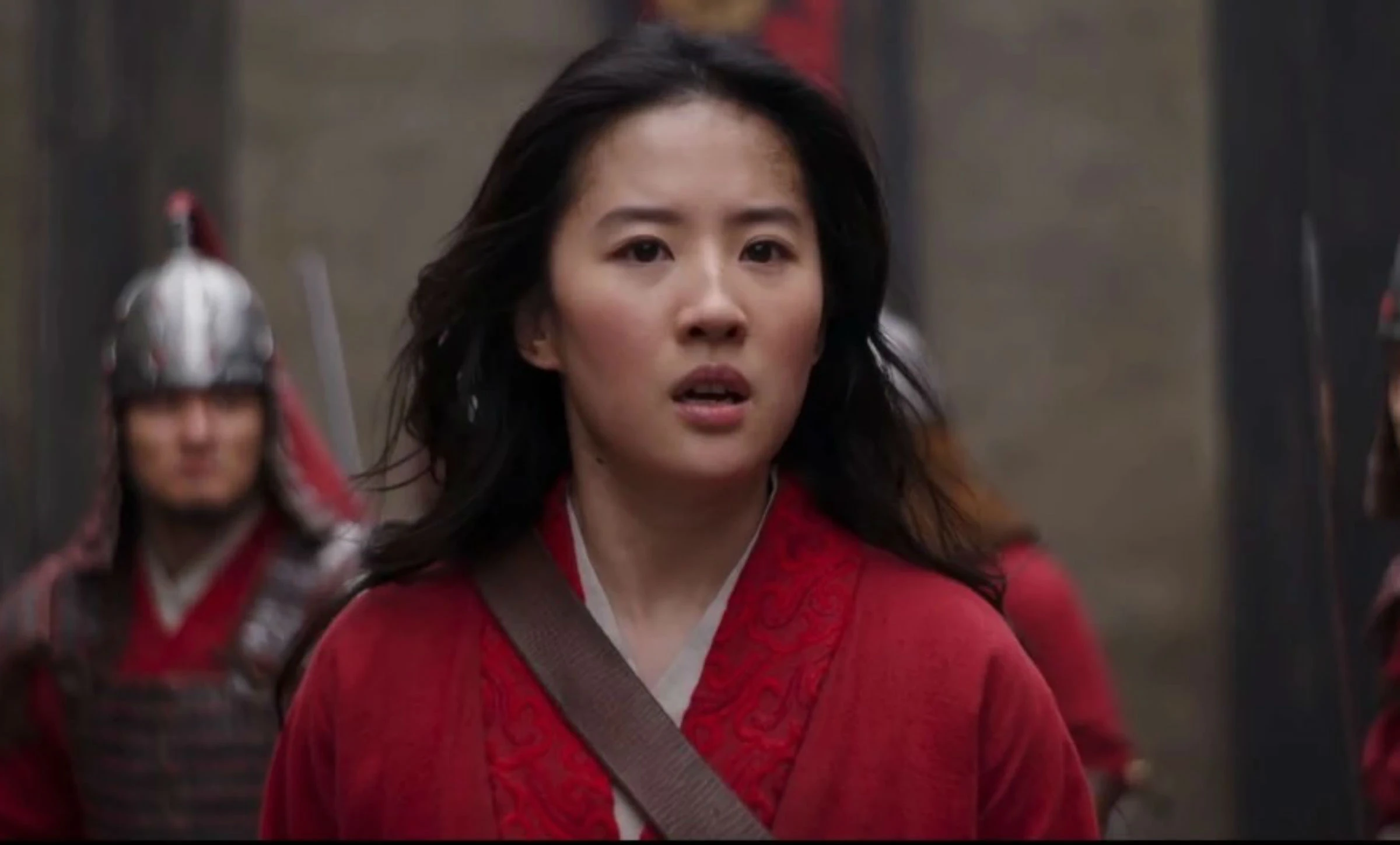 Liu Yifei w filmie Mulan