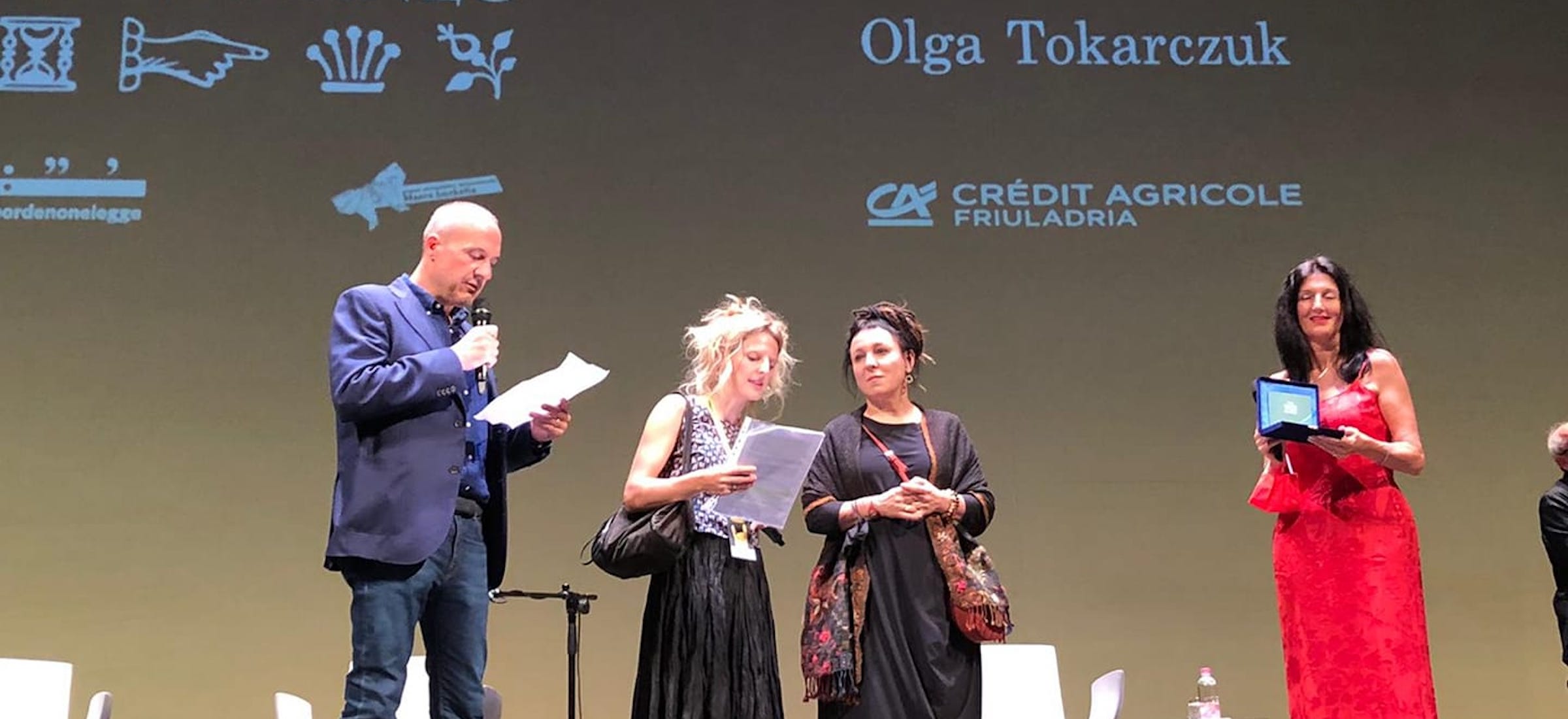 olga tokarczuk festiwal pordenonelegge wlochy nagroda