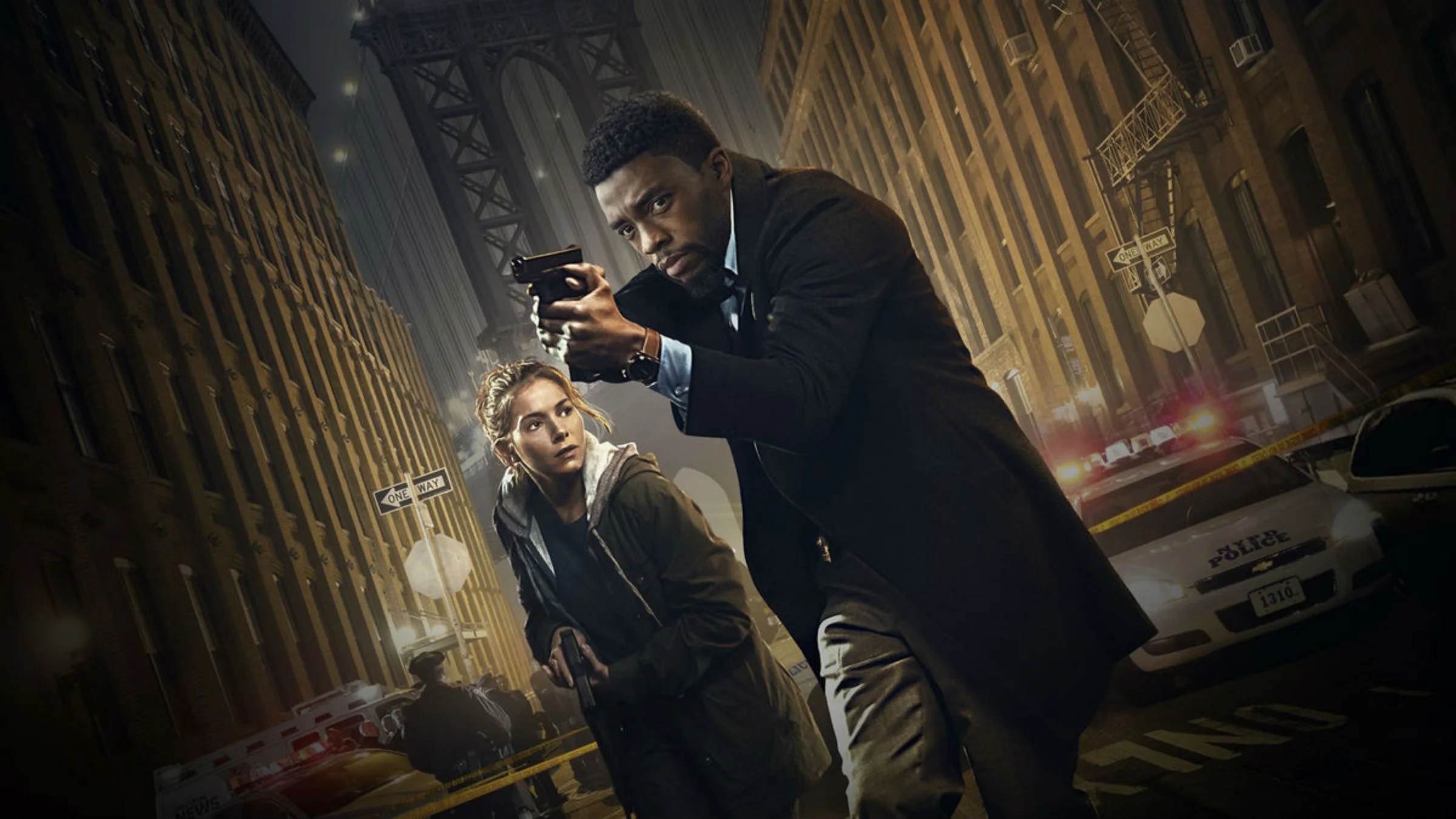 21 mostów - film z Chadwickiem Bosemanem