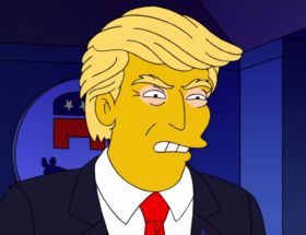 simpsonowie donald trump