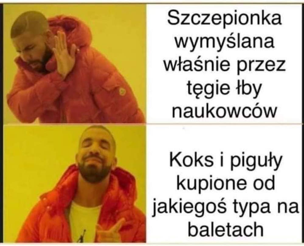 koronawirus szczepionka mem 