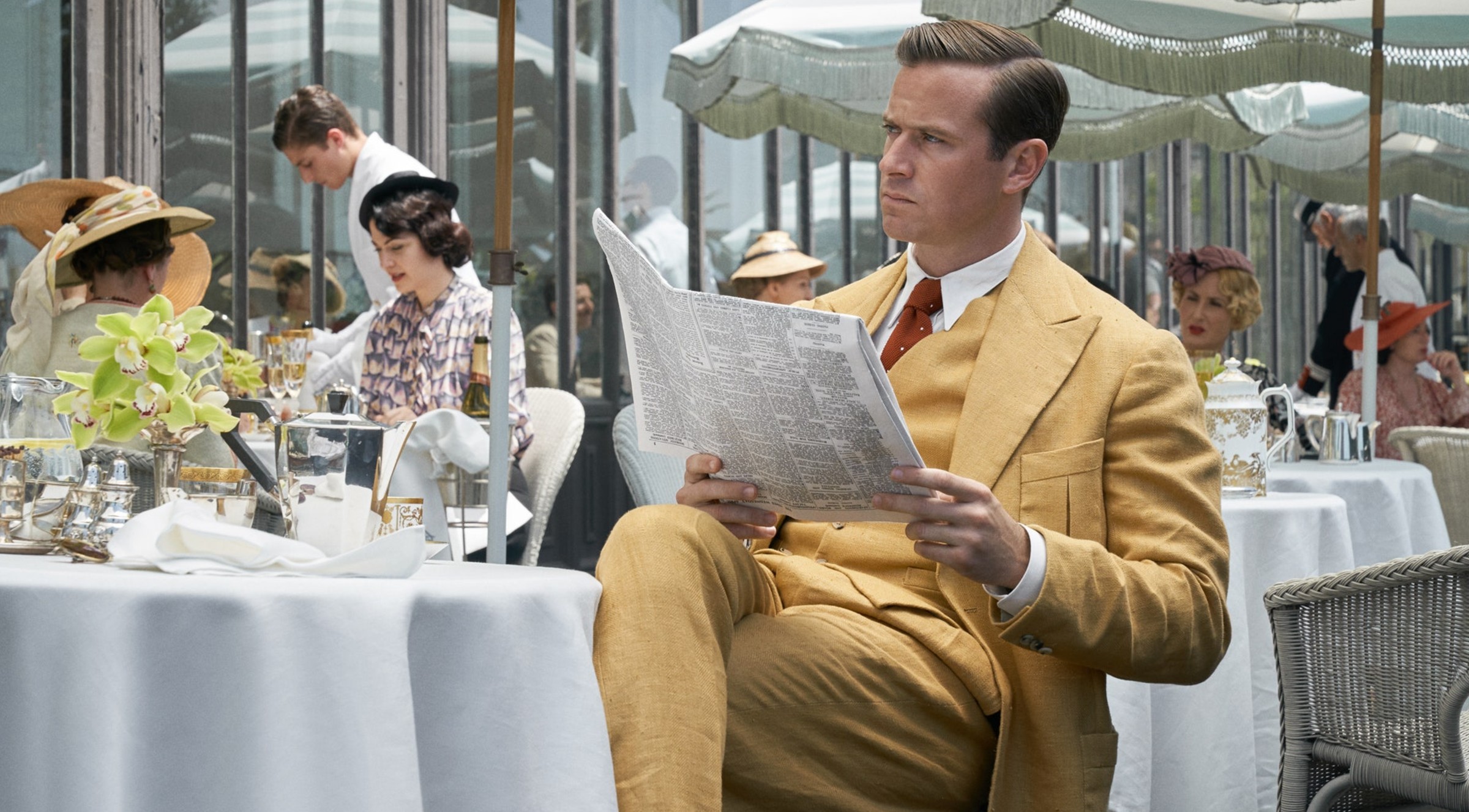 Armie Hammer w filmie Netfliksa Rebeka