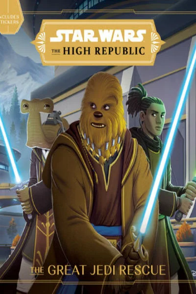 Okładka książki Star Wars Great Jedi rescue class="wp-image-480433"