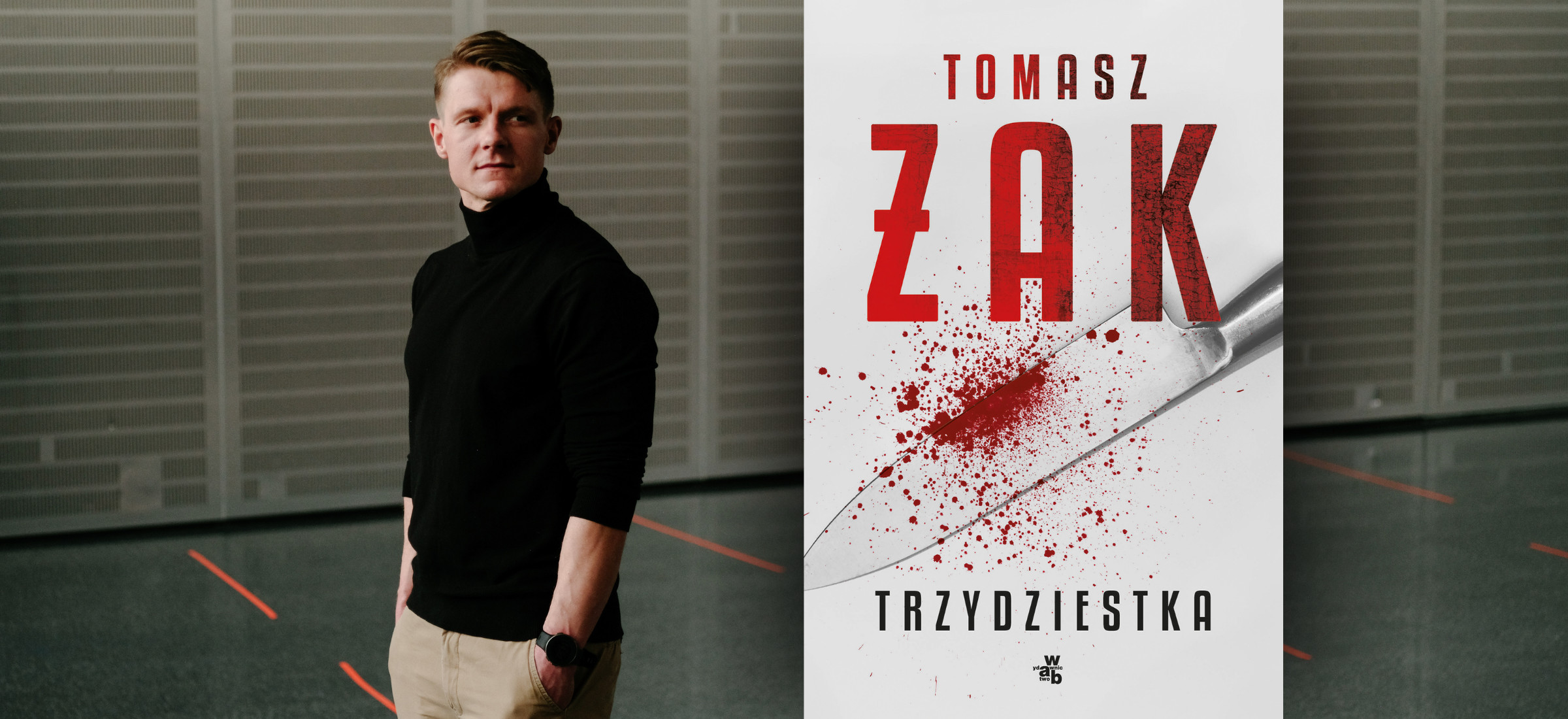 Trzydziestka – kryminał z czarnym humorem. Wywiad z Tomaszem Żakiem