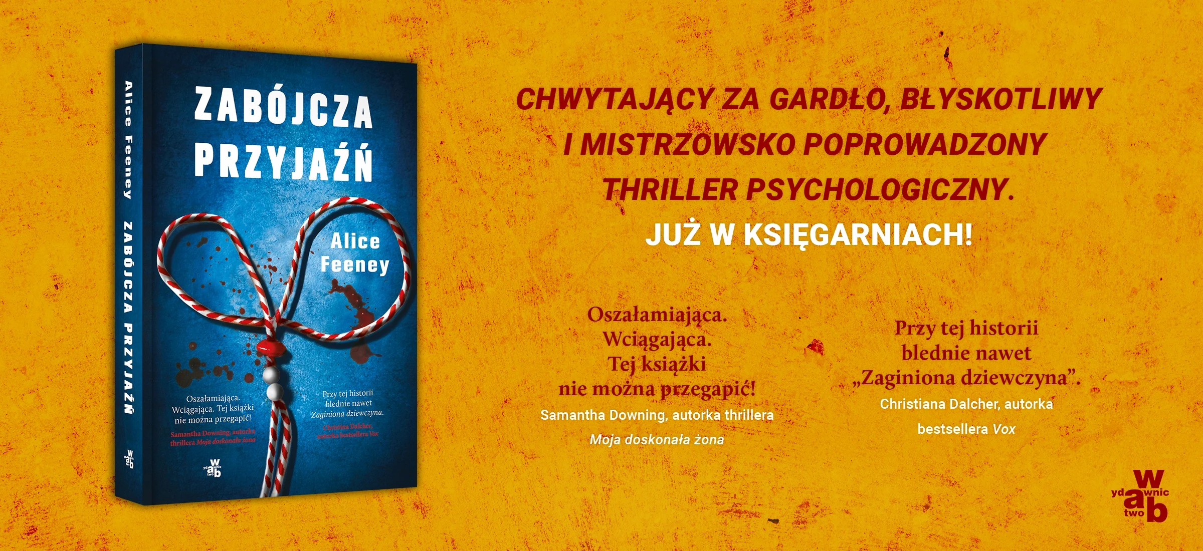 Zabójcza przyjaźń to nowy brytyjski thriller dla fanów fabularnych zakrętów