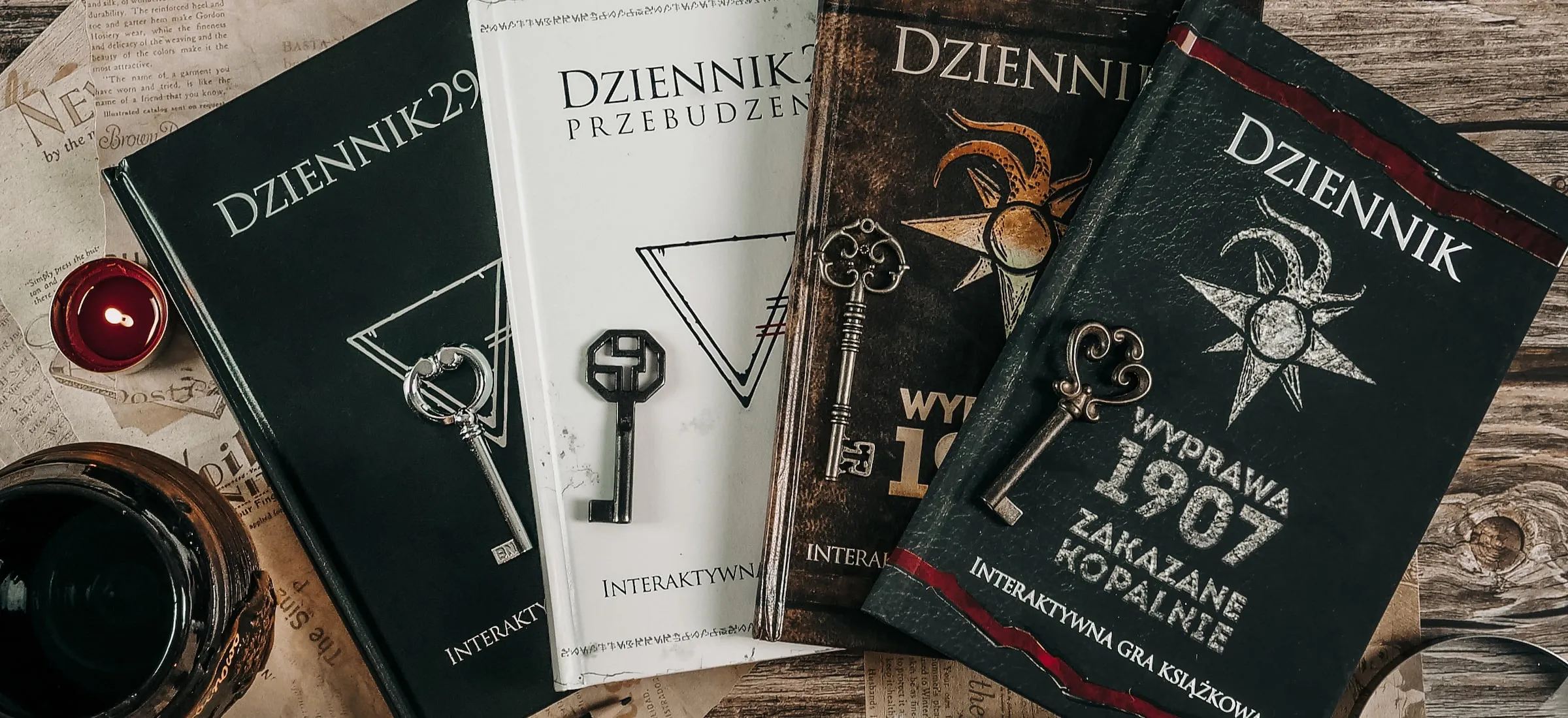 dziennik wyprawa 1907 gra książkowa