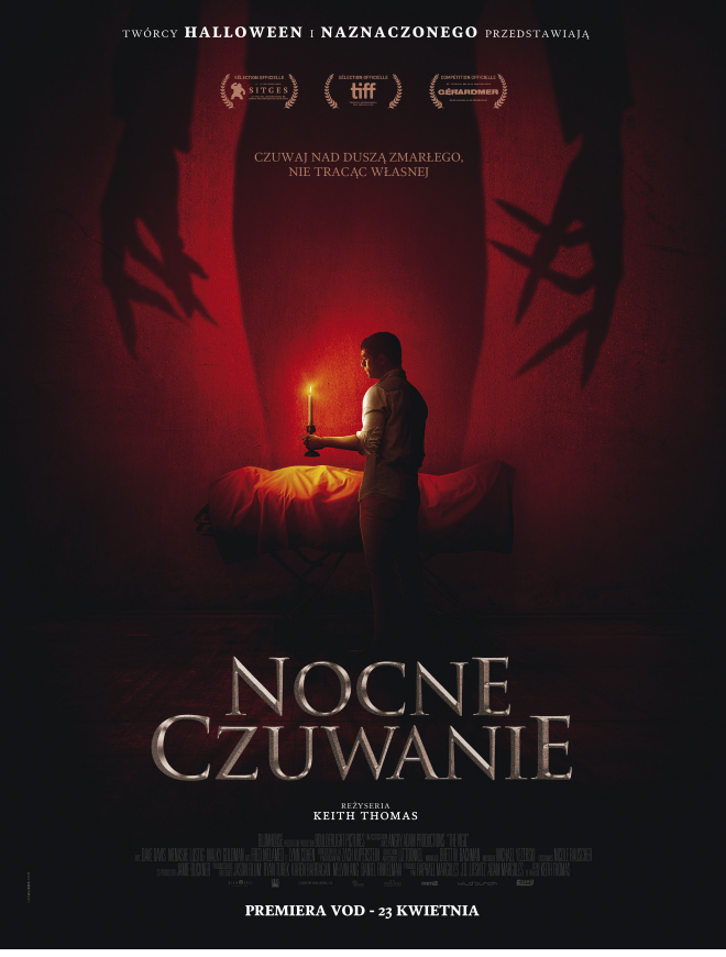 nocne czuwanie plakat horror