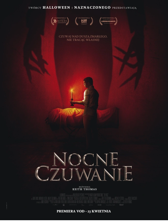 nocne czuwanie plakat horror