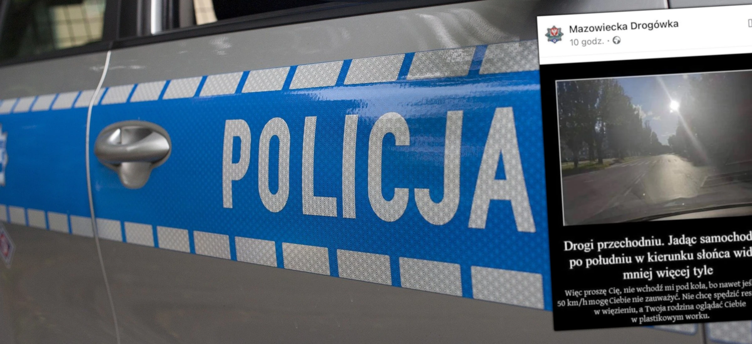 policja drogowka memy piesi wypadek dziecko