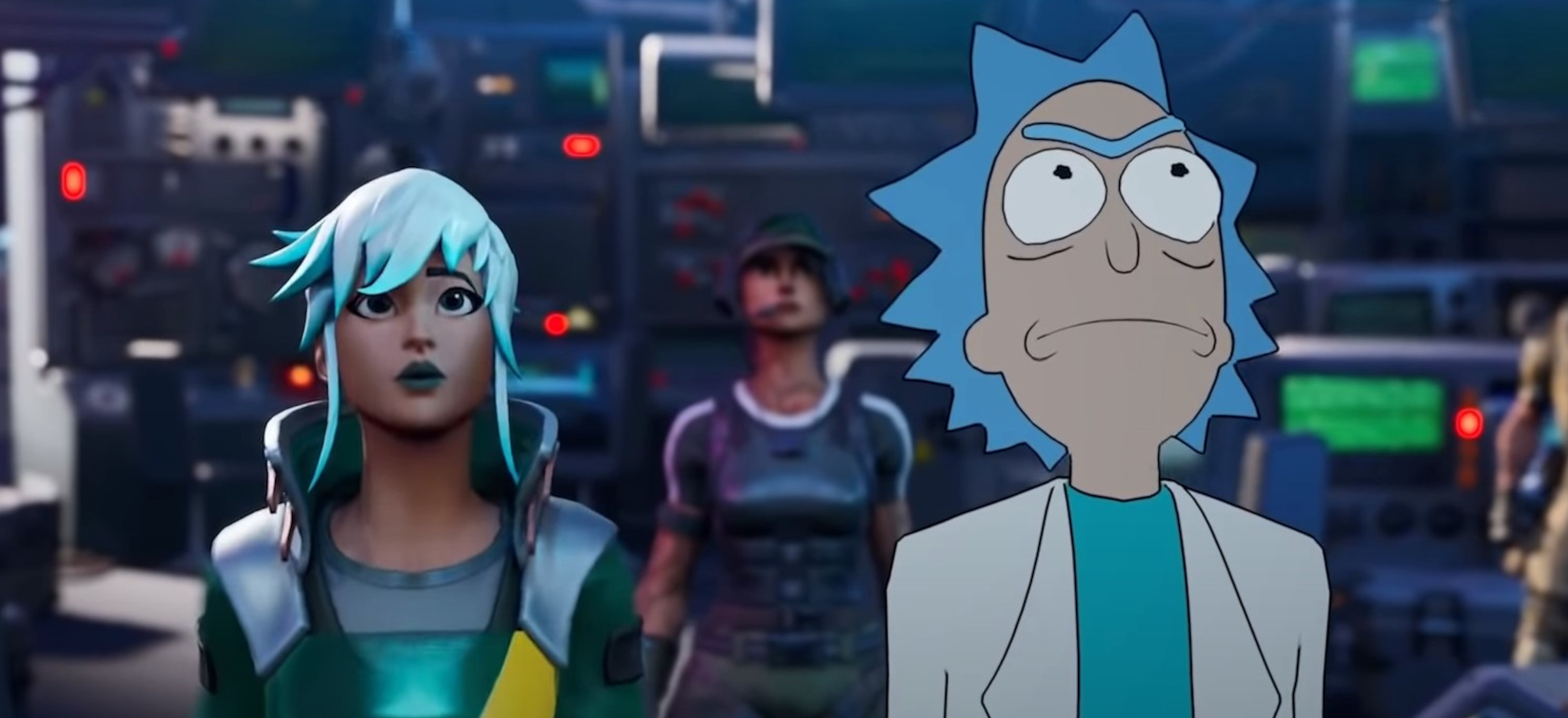 fortnite rick morty