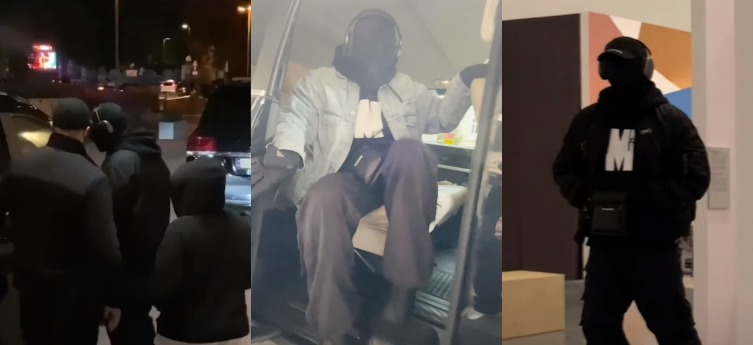 kanye west warszawa prank-wideo