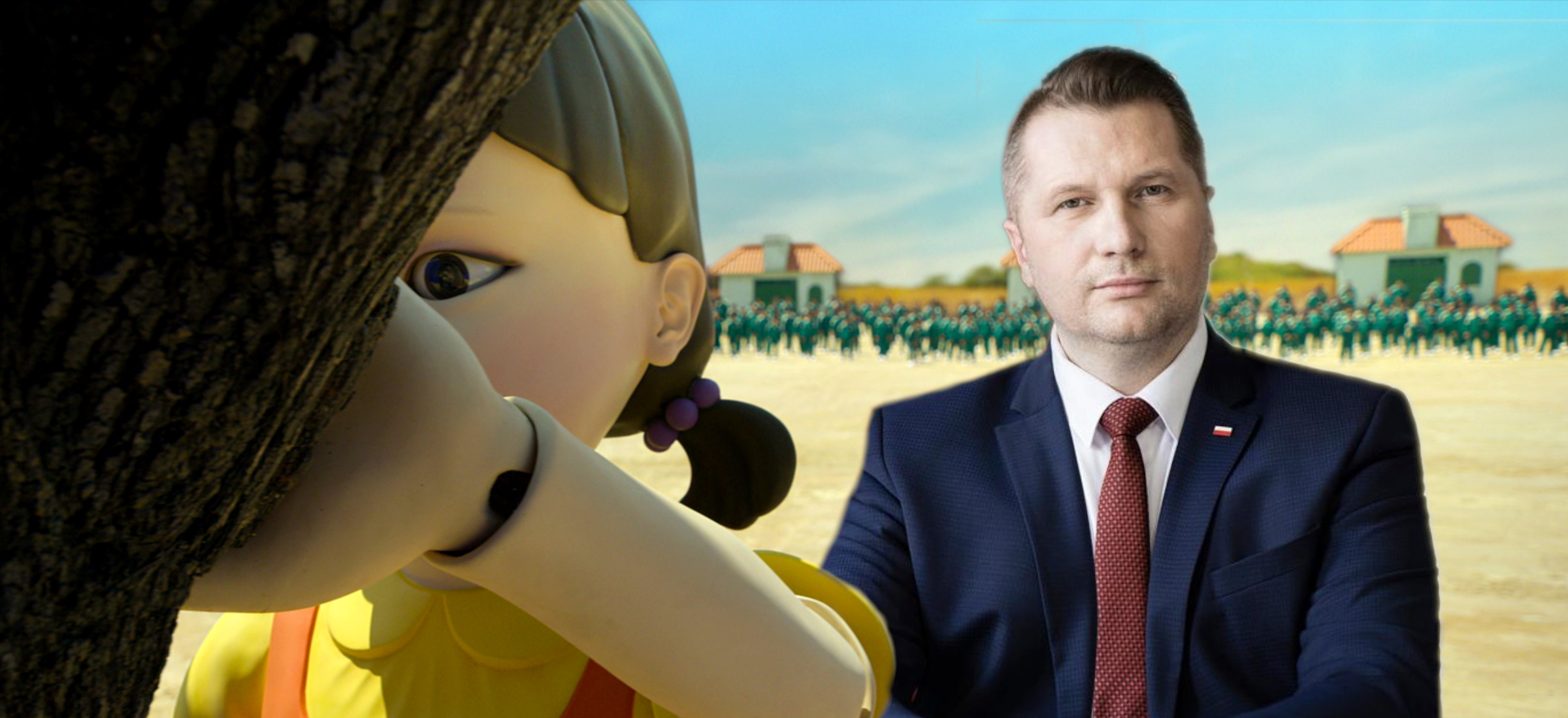 squid game netflix dzieci minister czarnek