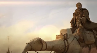 Zobacz grafiki z serialu "Obi-Wan Kenobi". Na jednej z nich potyczka z Darthem Vaderem