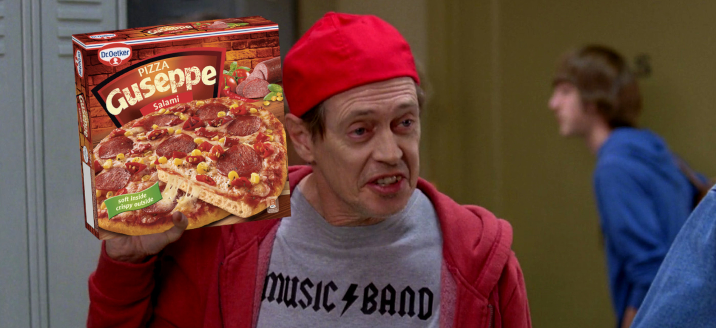 pizza guseppe pasta viral memy