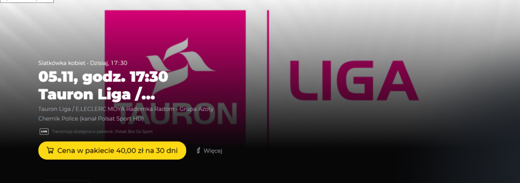 polsat box go tauron liga siatkarek kiedy gdzie oglądać class="wp-image-1828501"