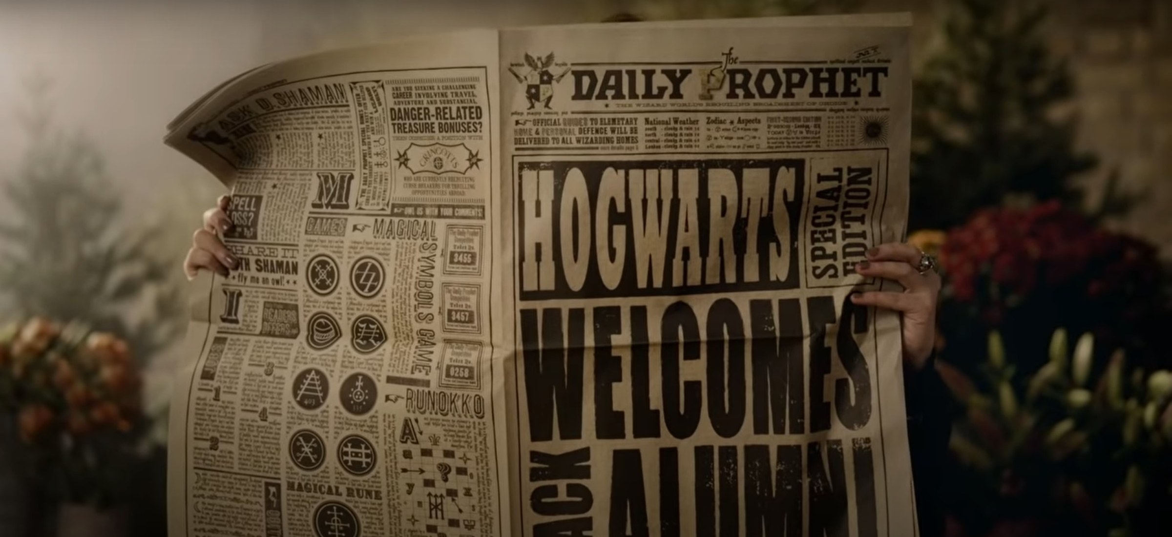 harry potter reunion hbo max teaser