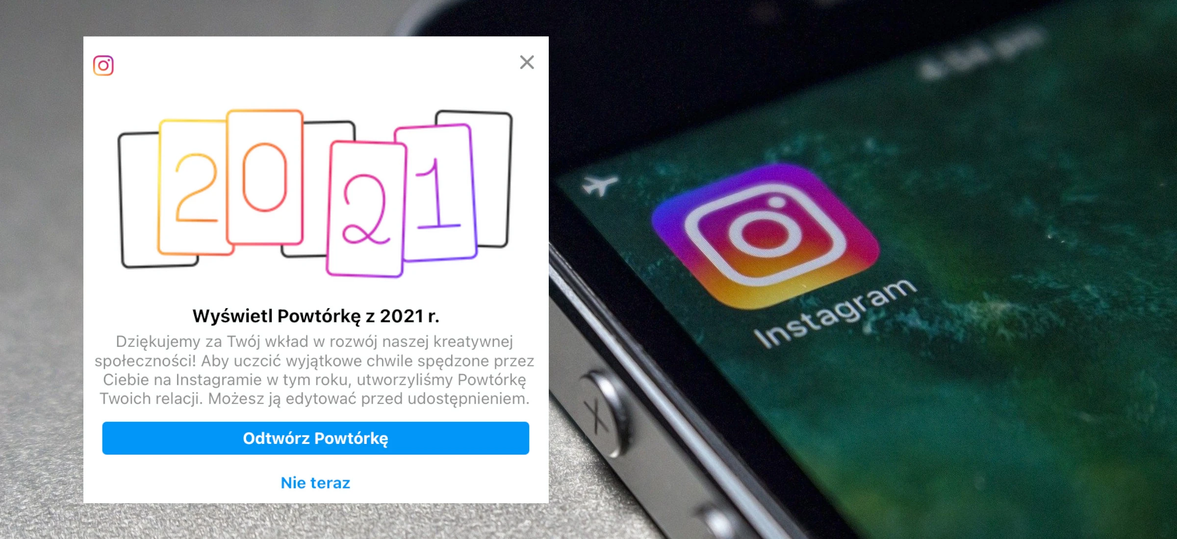 instagram powtorka 2021 playback inastastories