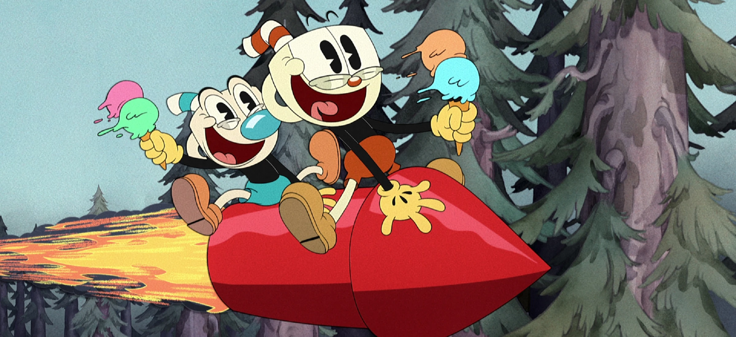 the cuphead show netflix zwiastun serial gra wideo