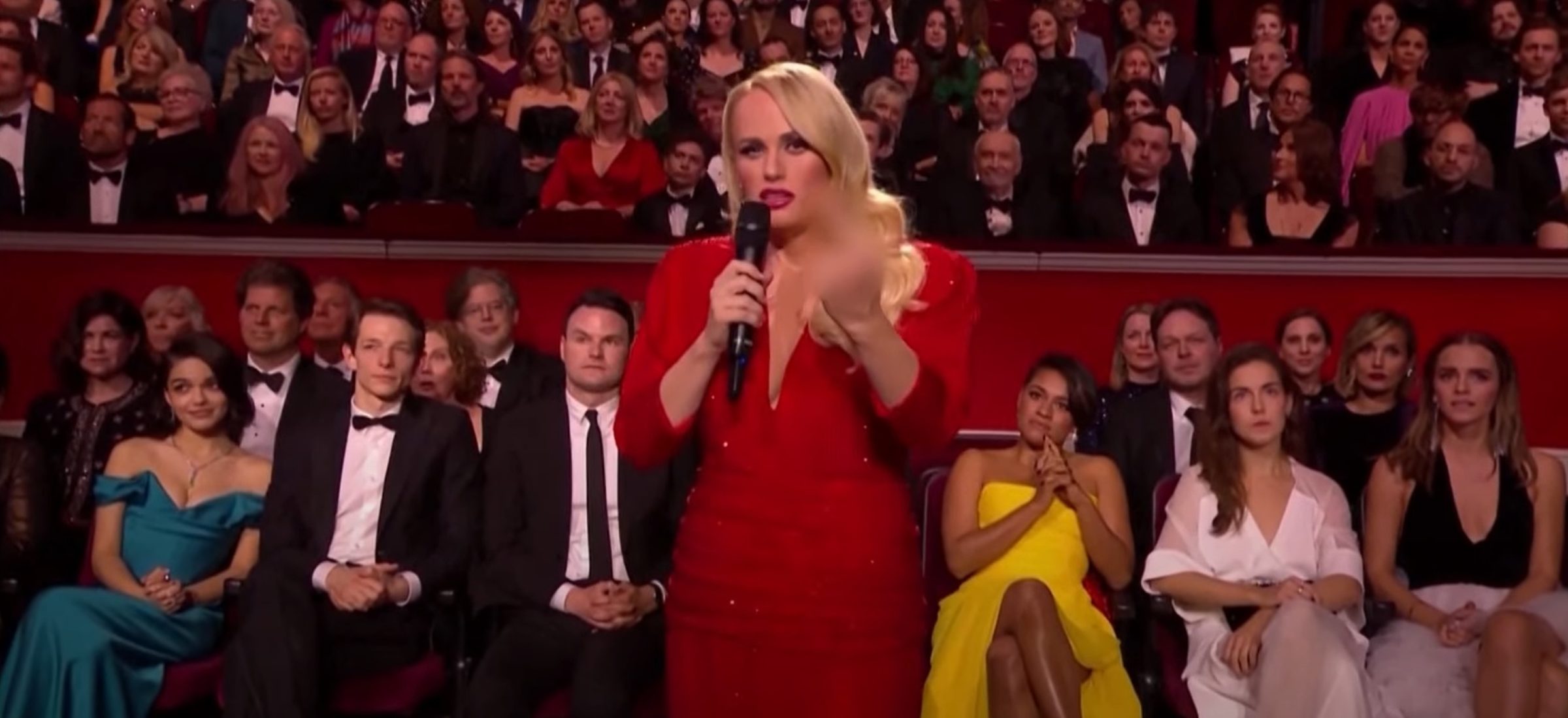 rebel wilson putin bafta 2022 wojna