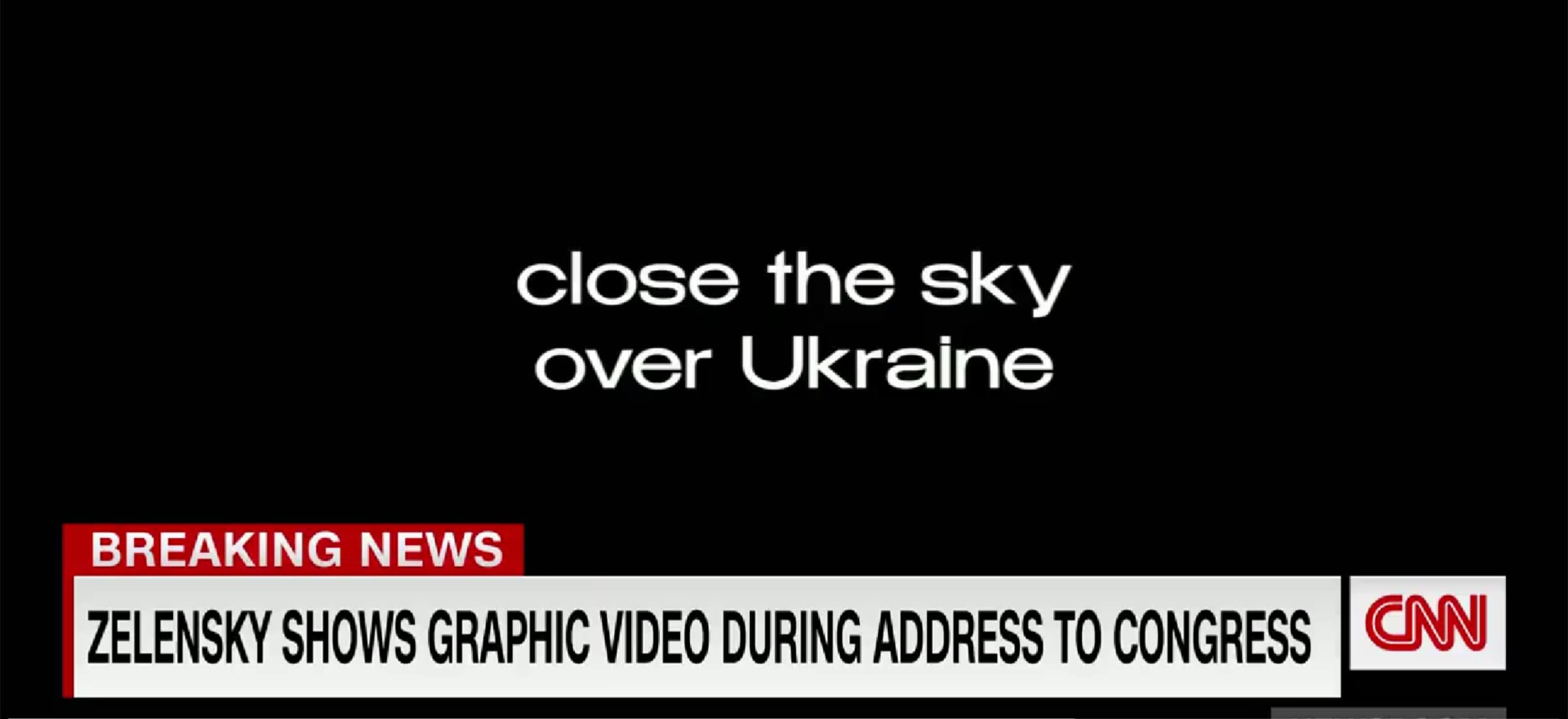 zełenski ukraina wideo kongres usa rosja wojna