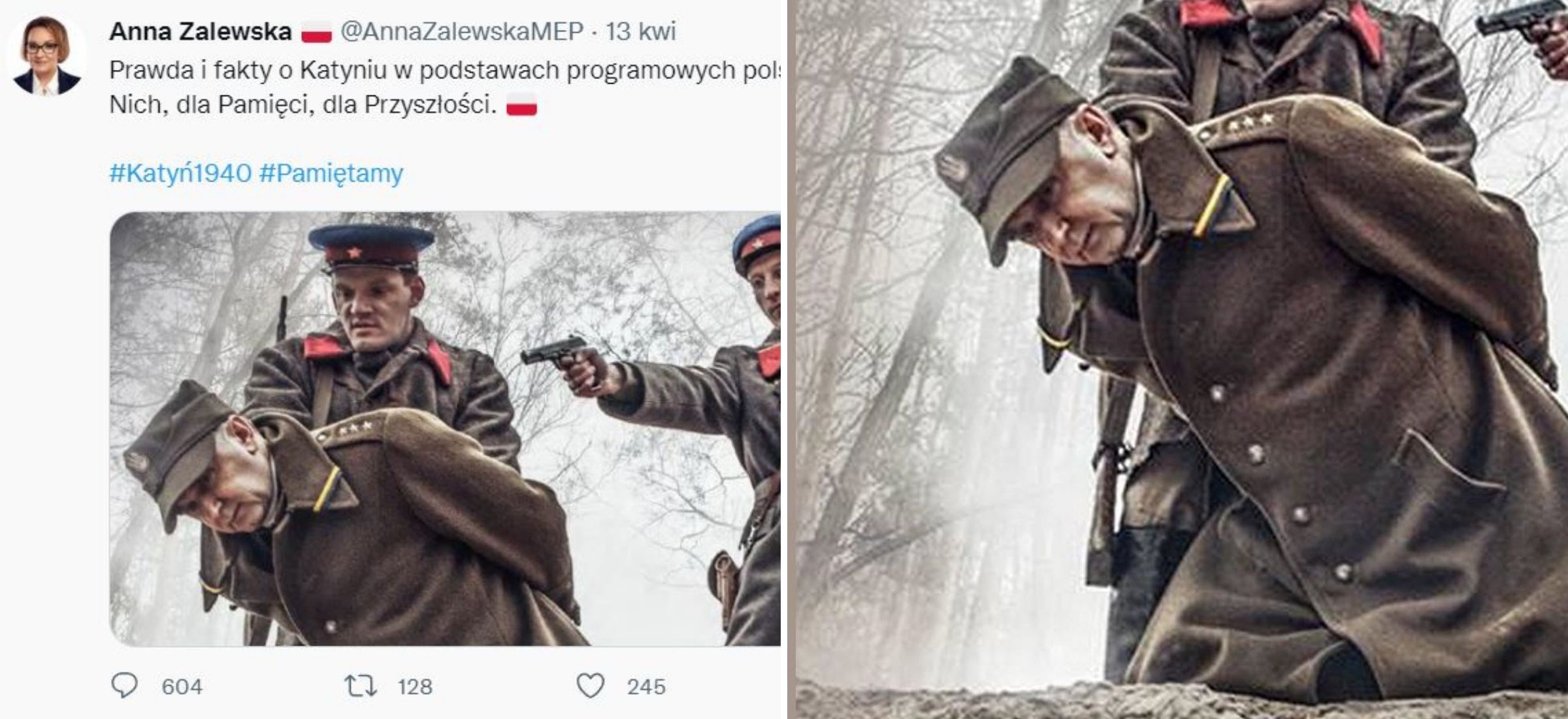 anna zalewska katyń tusk kaczyński afera