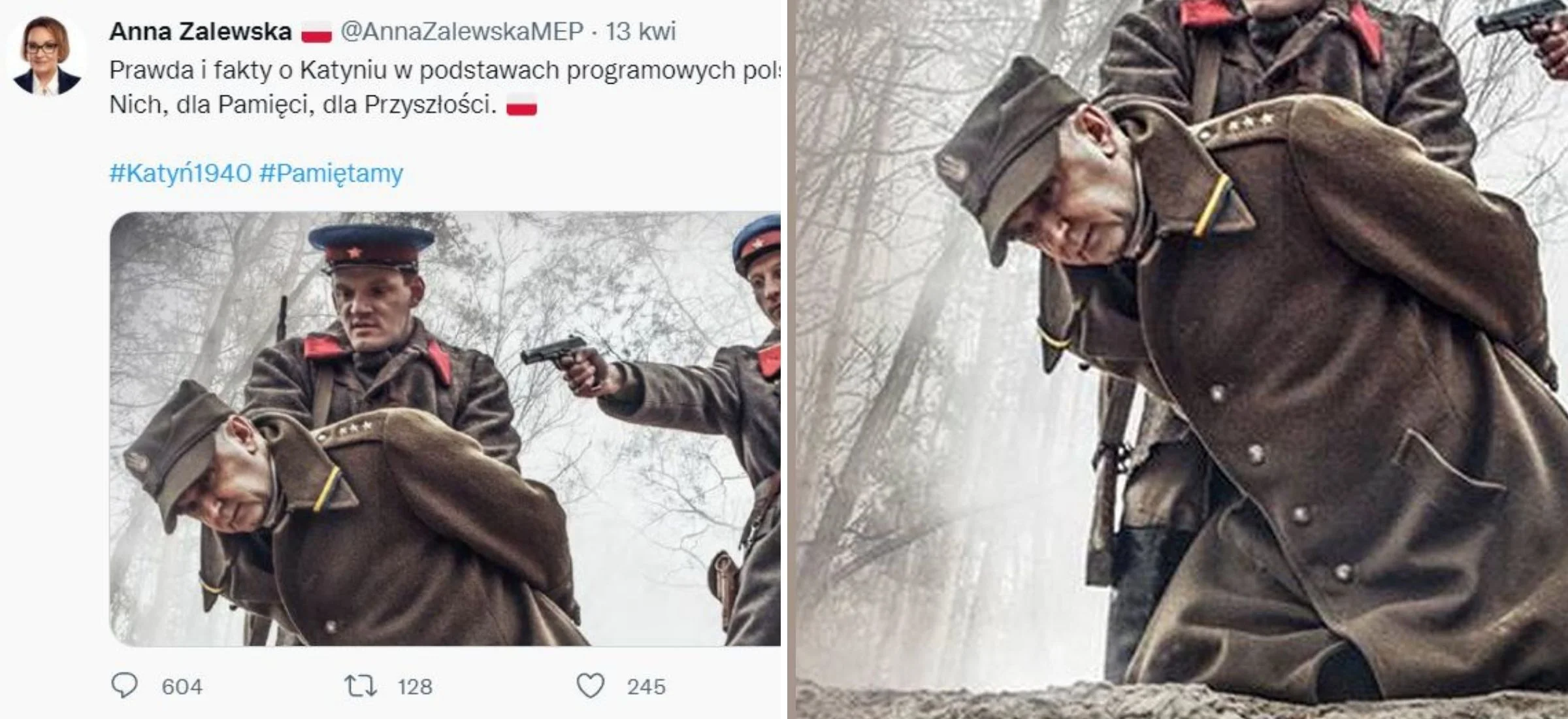anna zalewska katyń tusk kaczyński afera